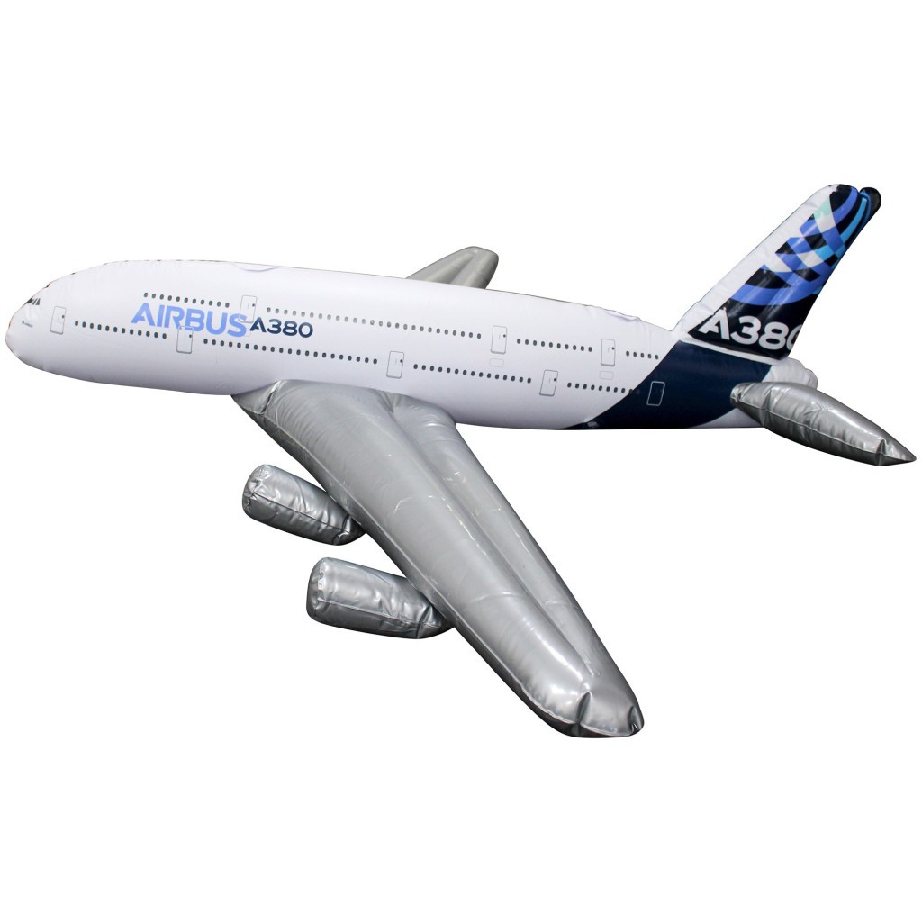 Avion gonflabil Airbus A380 House Colour 115x140 cm