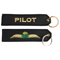 Breloc brodat Pilot