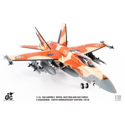 JC Wings McDonnell Douglas F/A-18A Hornet RAAF Royal Australian Air Force Scale 1:72 Aircraft Model