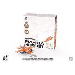 JC Wings McDonnell Douglas F/A-18A Hornet RAAF Royal Australian Air Force Scale 1:72 Aircraft Model