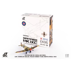 JC Wings Supermarine Spitfire MK Ixc RAF Royal Air Force Scale 1:72 Aircraft Model
