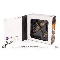 JC Wings Supermarine Spitfire MK Ixc RAF Royal Air Force Scale 1:72 Aircraft Model