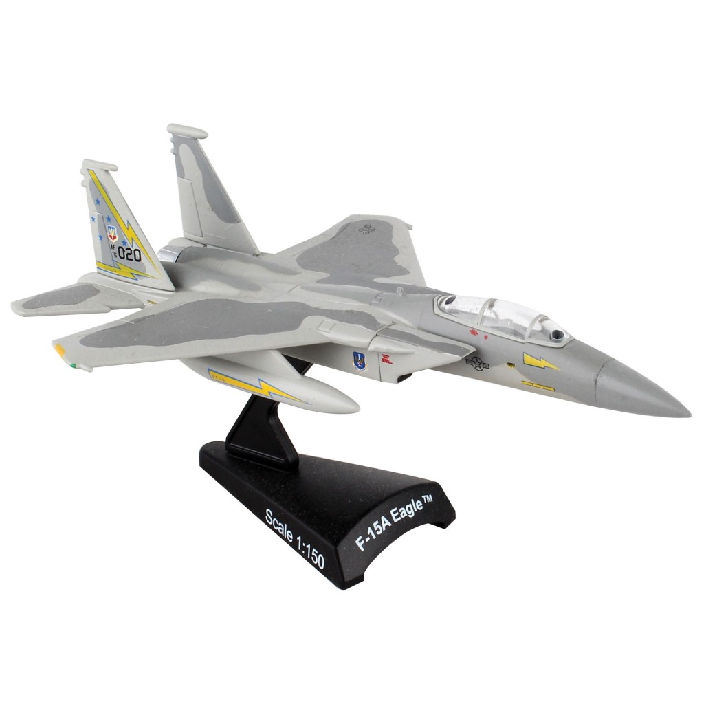 Macheta Postage Stamp McDonnell Douglas F-15 Eagle U.S. Air Force USAF Scara 1:100
