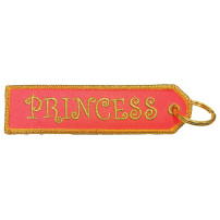 Breloc brodat Princess