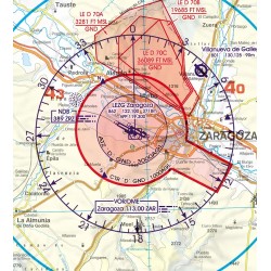 Spania Harta VFR ICAO Rogers Data 2026