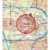 Spania Harta VFR ICAO Rogers Data 2026