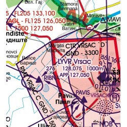 Serbia Harta VFR ICAO Rogers Data 2026