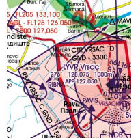 Serbia Harta VFR ICAO Rogers Data 2026