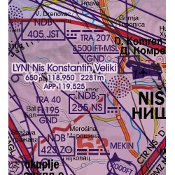 Serbia Harta VFR ICAO Rogers Data 2026
