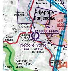 Serbia Harta VFR ICAO Rogers Data 2026