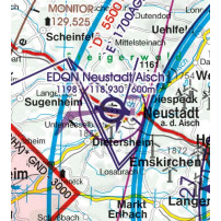 Germany VFR ICAO Chart Rogers Data 2026