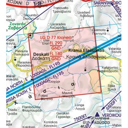 Greece VFR ICAO Chart Rogers Data 2026