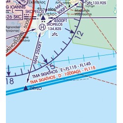 Greece VFR ICAO Chart Rogers Data 2026