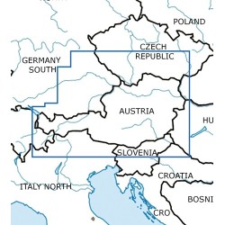 Austria VFR ICAO Chart Rogers Data 2026