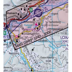 Austria VFR ICAO Chart Rogers Data 2026