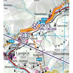 Austria Set 4 harti VFR ICAO Rogers Data 2026