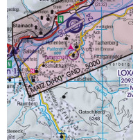 Austria Set of 4 Rogers Data VFR ICAO Charts 2026