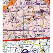 Austria Set 4 harti VFR ICAO Rogers Data 2026