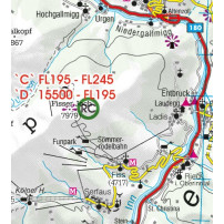 Austria Set 4 harti VFR ICAO Rogers Data 2026