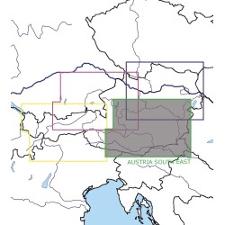 Austria Set 4 harti VFR ICAO Rogers Data 2026