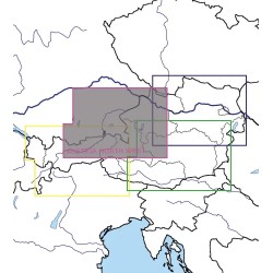 Austria Set 4 harti VFR ICAO Rogers Data 2026