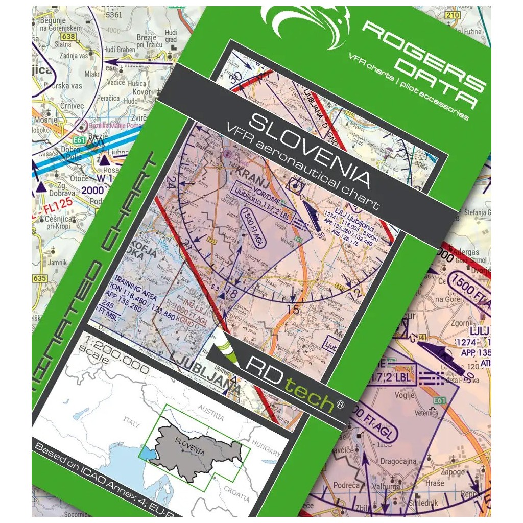 Slovenia Harta VFR ICAO Rogers Data 2026