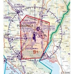 Balkans VFR ICAO Chart Rogers Data 2026