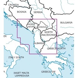 Balkans VFR ICAO Chart Rogers Data 2026