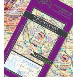 Turcia VFR ICAO Chart 2026 - 1:1.000.000