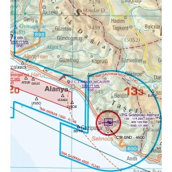 Turcia VFR ICAO Chart 2026 - 1:1.000.000