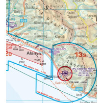 Turcia VFR ICAO Chart 2026 - 1:1.000.000