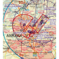 Turcia VFR ICAO Chart 2026 - 1:1.000.000
