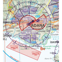 Turcia VFR ICAO Chart 2026 - 1:1.000.000