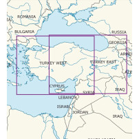 Turcia VFR ICAO Chart 2026 - 1:1.000.000