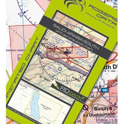 Arabia Saudita VFR ICAO Chart 2026 - 1:1.000.000