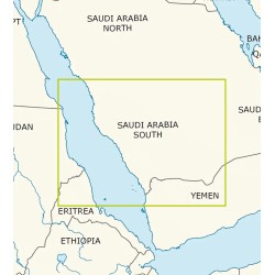 Saudi Arabia VFR ICAO Chart 2026 - 1:1.000.000