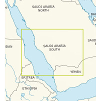 Saudi Arabia VFR ICAO Chart 2026 - 1:1.000.000