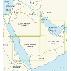 Arabia Saudita VFR ICAO Chart 2026 - 1:1.000.000