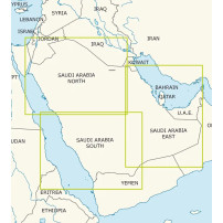 Arabia Saudita VFR ICAO Chart 2026 - 1:1.000.000