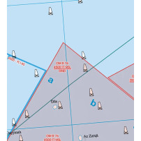U.A.E.-Qatar-Bahrain VFR ICAO Chart 2026 - 1:1.000.000