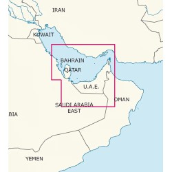 U.A.E.-Qatar-Bahrain VFR ICAO Chart 2026 - 1:1.000.000