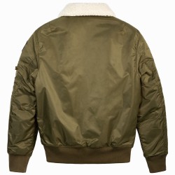 Top Gun® Official B-15 Men's Flight Bomber Jacket with Patches - NEW
