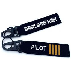 Breloc cu Carabina - Pilot 4 Trese