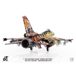 JC Wings Lockheed Martin F-16C Fighting Falcon Turkish Air Force Scale 1:72 Aircraft Model