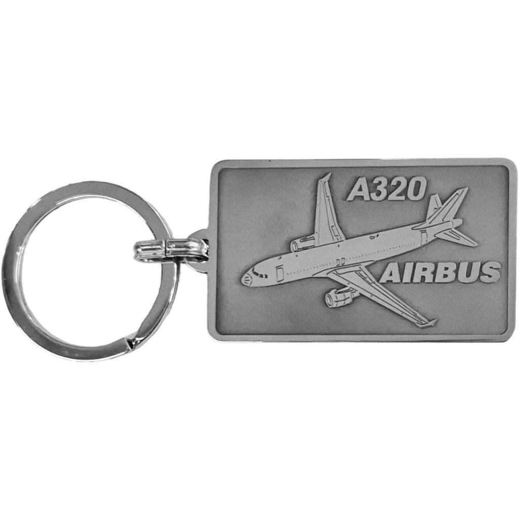 Breloc metal special tratat Airbus A320