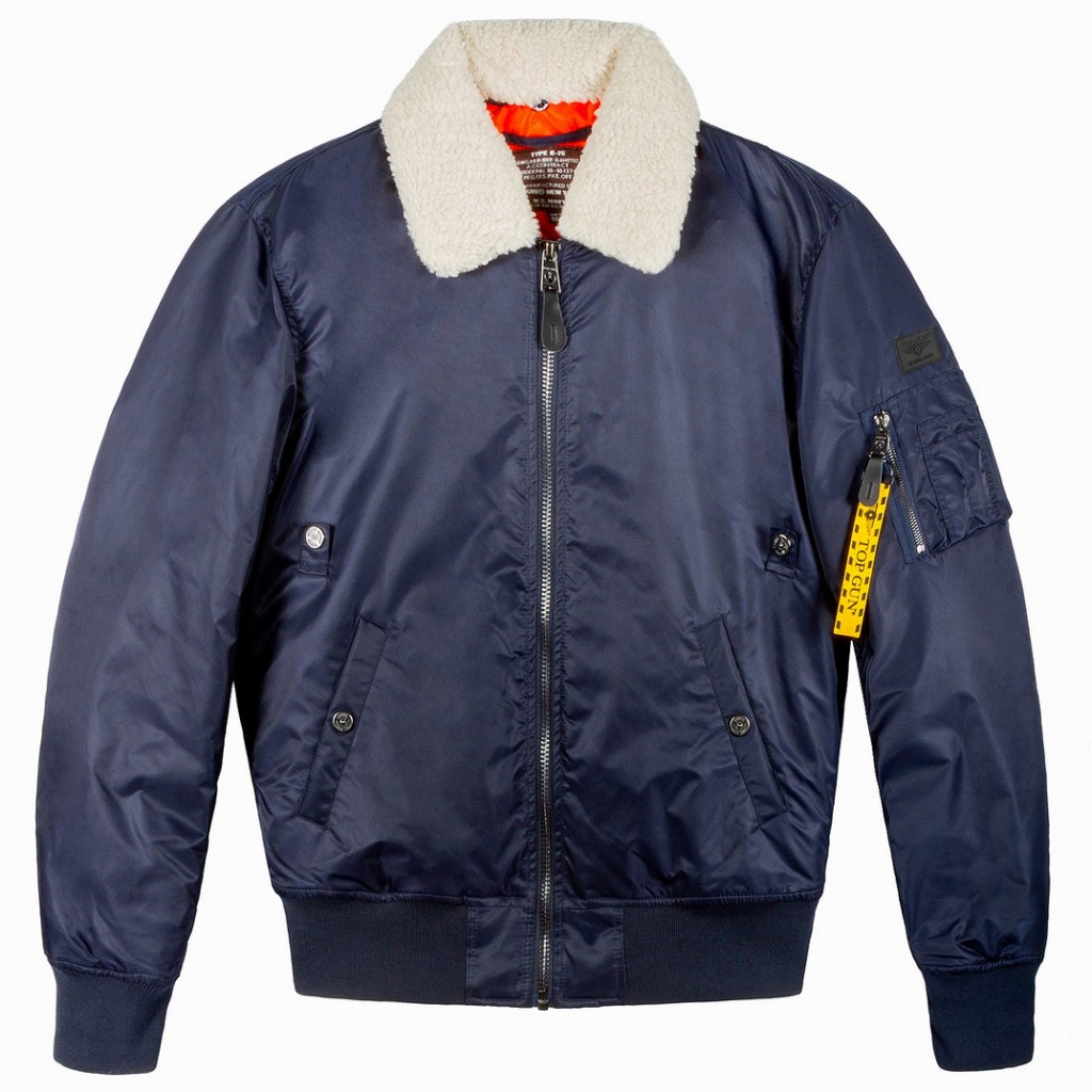 Top Gun® B-15 Men's Heavy Duty Flight Bomber Jacket NEW