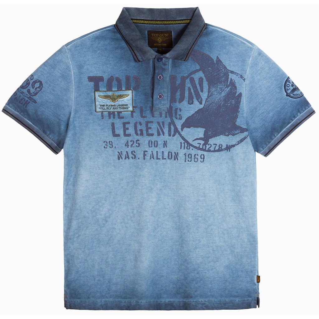 Top Gun "Vintage Eagle Flying Legend" Polo