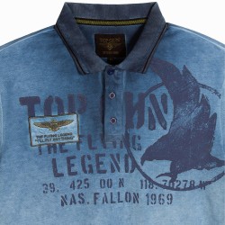 Tricou Top Gun "Vintage Eagle Flying Legend" Polo