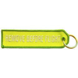 Remove Before Flight Keyring