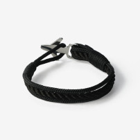 Midnight Onyx Rope Bracelet